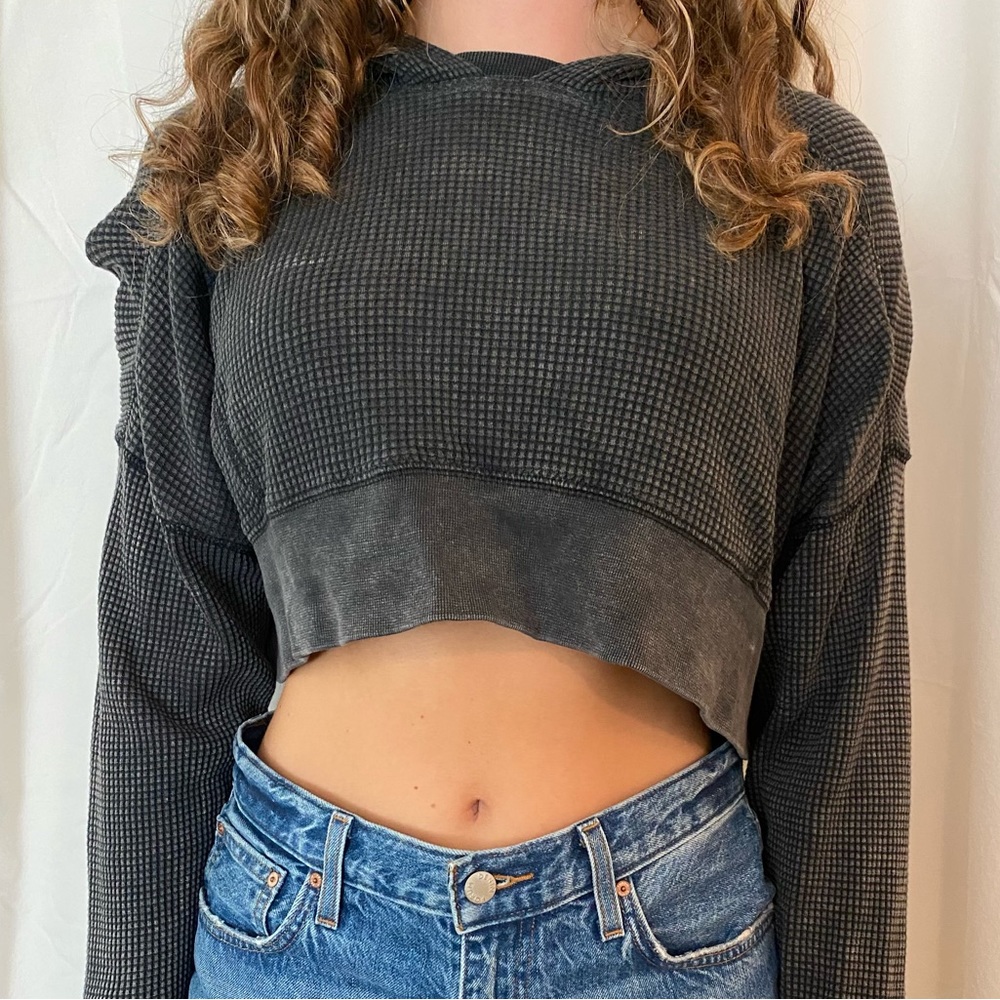 Urban Outfitters Out From Under cropped hoodie size S!